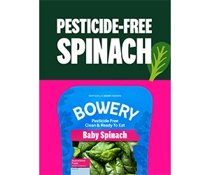 Get a Free Pack of Bowery Spinach Today!