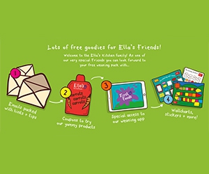 Join the Ella's Kitchen Family and Get Free Food Samples, Wallcharts, Stickers, and More!