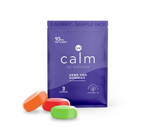 Free Calm by Wellness Hemp CBD Sample Pack