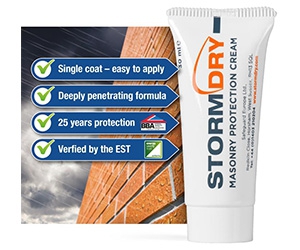 Protect Your Property with a Free Stormdry Masonry Protection Cream Sample Tube!