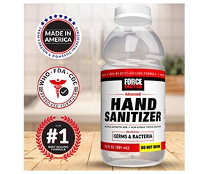 Get Free Force Factor Hand Sanitizer Sample