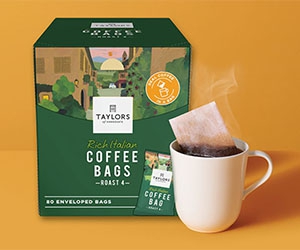 Grab your Free Taylors 80 Rich Italian Coffee Bags Box Today