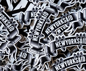 Get Your Free New York Said Stickers