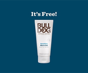 Get a FREE Full-Size Sensitive Shave Gel | Join Bulldog Skincare North America Mailing List