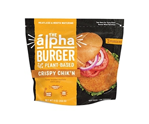 Try Alpha Foods' Plant-Based Chicken Burger for Free with Social Nature