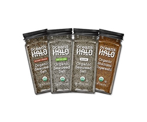 Enjoy a Free Organic Seasoning from Ocean's Halo with Four Delicious Flavors Available