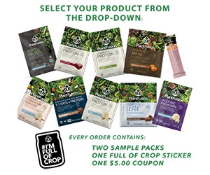 Get Free Plant Fusion Protein Sample Packets, Sticker, and $5 Off Coupon