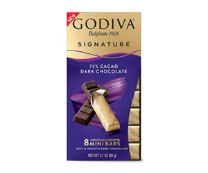 Free Godiva Signature Mini Bar