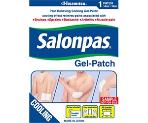 Get Your Free Sample of Salonpas® Gel-Patch