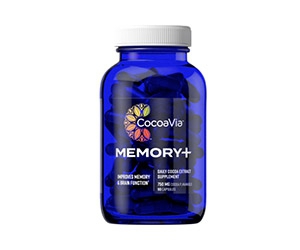 Get a Free Memory+ Dietary Supplement from CocoaVia