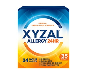 Get Your Free Sample of Xyzal Allergy 24HR Today!