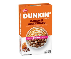 Try Dunkin' Caramel Macchiato Cereal for Free