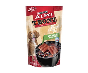 Get Free Alpo T'Bonz Treats for Dogs and Cats from Purina