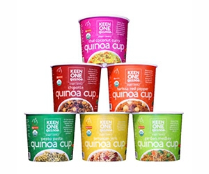 Claim Your Free x6 Quinoa Cups from Keen One Quinoa Now!