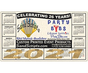 Get Your Free Magnet 2021 Calendar from Sand Scripts Today!