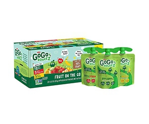 Sign up to Become a Tester and Get 20 Free GoGo SqueeZ Applesauce Pouches