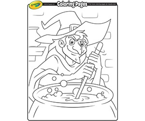Free Halloween Prints for Kids from Crayola
