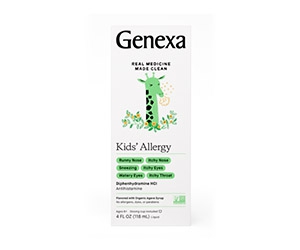 Get Free Kids' Allergy Medicine from Genexa