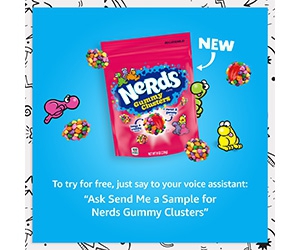 Get a Free Sample of Nerds Gummy Clusters