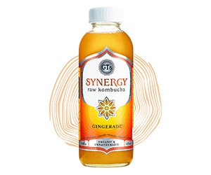 Boost Your Gut Health with a Free GT's Synergy Raw Kombucha Bottle