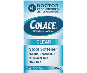 Attention Healthcare Professionals: Get Free Samples of Colace Stool Softener Gels and Tablets