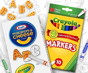 Enter to Win Exciting Prizes from Crayola and Kraft - Sign Up Now!