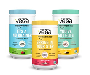 Get a Free Vega Hello Wellness Smoothie Mix