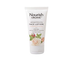 Claim Your FREE Bottle of Nourish Organic Lightweight Moisturizing Face Cleanser