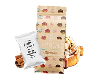 Try Coffee Over Cardio's Cinnamon Bun Ground Coffee for Free!