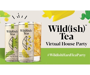 Host a Virtual House Party and Enjoy a Free Wild(ish) Hard Tea Pack