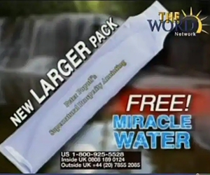 Experience the Power of Miracle Spring Water from Prophet Popoff - Get Yours for Free!