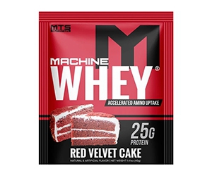 Free Machine Whey Red Velvet Cake Protein from Tiger Fitness
