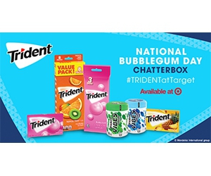 Celebrate National Bubblegum Day with Free Trident Gum and Chew