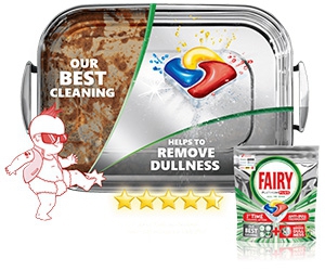 Free Fairy Dishwasher Tablets Sample
