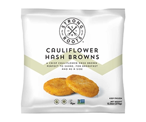 Sign Up and Get Free Cauliflower Hash Browns from Strong Roots