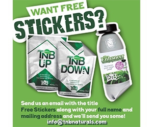 Get Free TNB Naturals Stickers - Showcase Your Love for Plant Growth