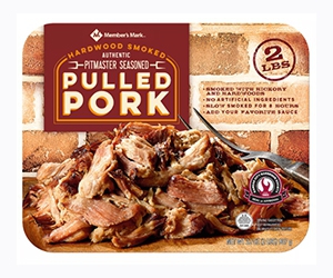 Get Free Seasoned Pulled Pork & Chicken from Member's Mark