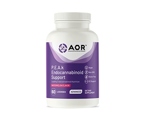 Get Your Free P.E.A.k Endocannabinoid Support Supplement from AOR