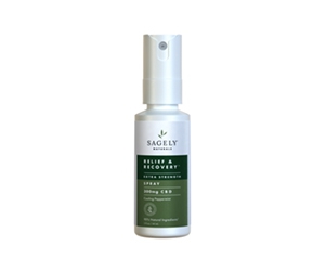 Get a Free Relief & Recovery Extra Strength CBD Spray from Sagely