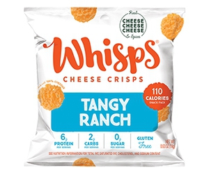 Get Free Artisan Cheese Crisps from Whisps - Crunchy, Savory and Delightful