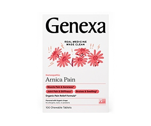 Genexa: Free Arnica Pain Chewables