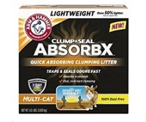 Free Arm & Hammer AbsorbX Cat Litter - Get Up To $19.99 Rebate