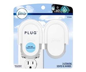Get a Free Febreze Plug Warmer | Limit One Per Household