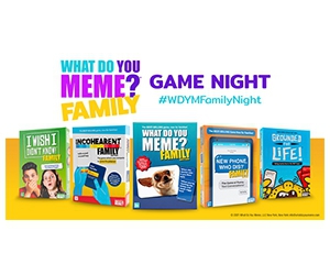 Laugh Out Loud with Your Family: Apply for a Free What Do You Meme or Other Family Game