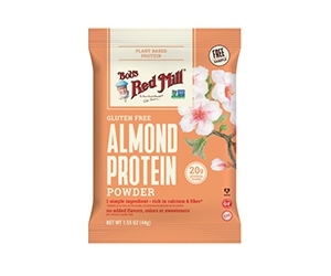 Sign Up Now for a Free Almond Protein Powder from Bob's Red Mill USA