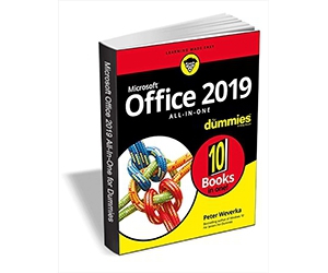 Free eBook: "Office 2019 All-in-One For Dummies ($24.00 Value) FREE for a Limited Time"
