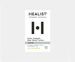 Free Healist Extra Strength Body Relief Lotion Sample
