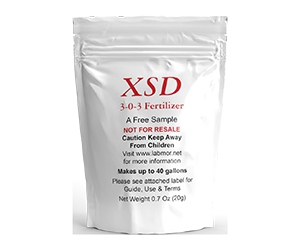 Claim Your Free Fertilizer Sample From XSD Today!
