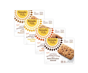 Get Free Soft Baked Bars from Simple Mills