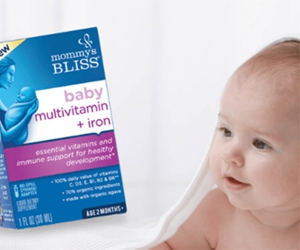 Free Mommy's Bliss Baby Multivitamin + Iron - Test and Keep